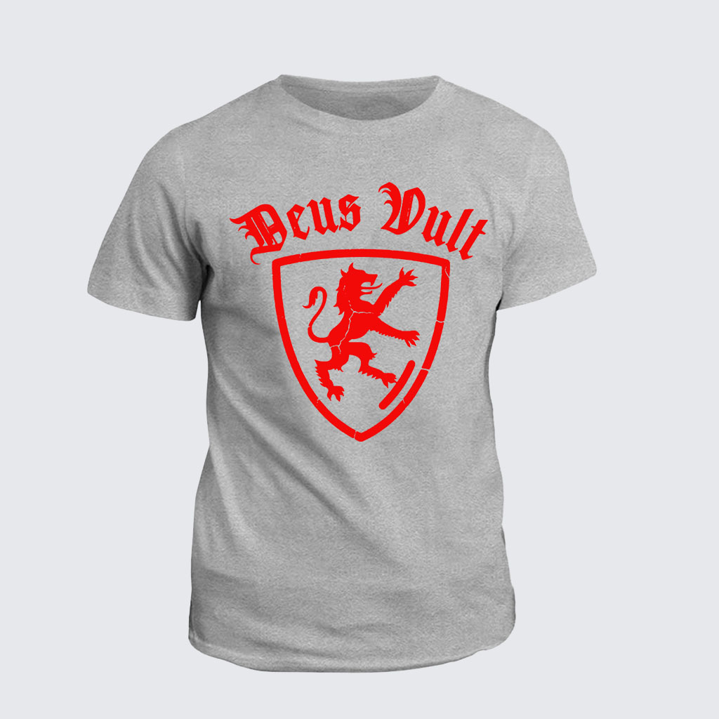 Classic Cotton Tee -  Deus Vult