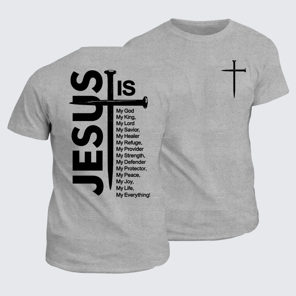 Classic Cotton Tee -  Jesus and The Cross