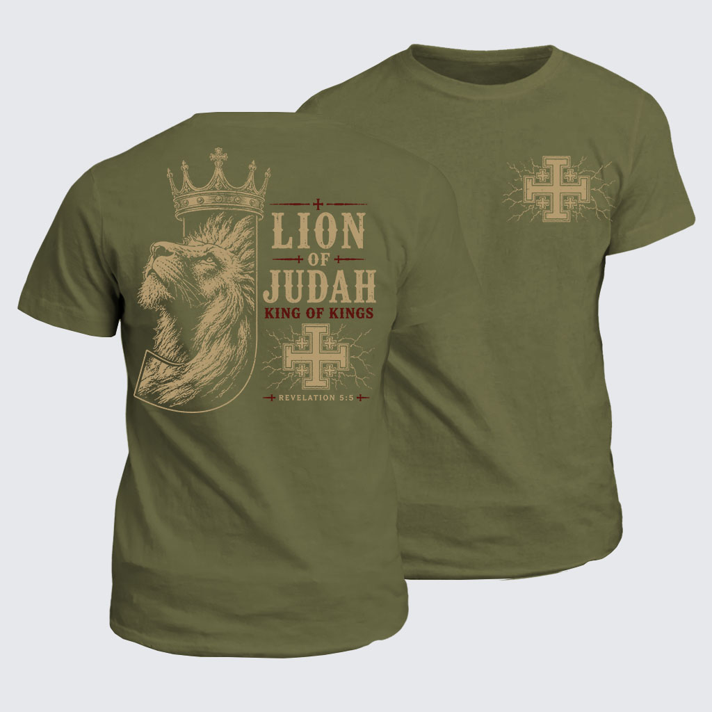 Classic Cotton Tee -  Lion of Judah