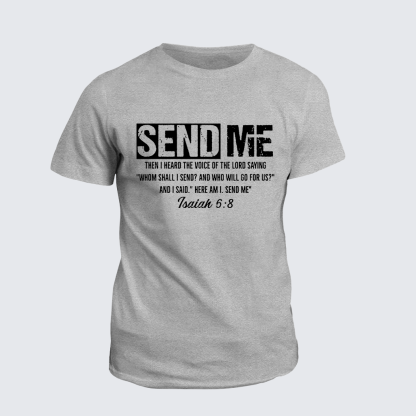 Send Me Jesus God Christian Cotton T-Shirt