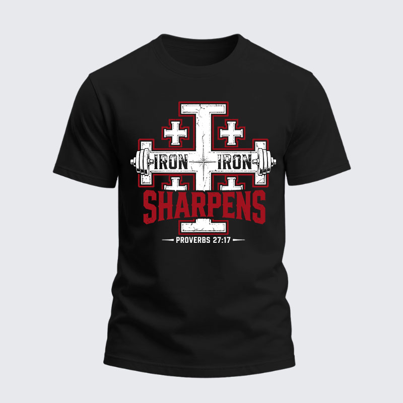 Heavyweight Cotton Tee - Iron Sharpens Iron