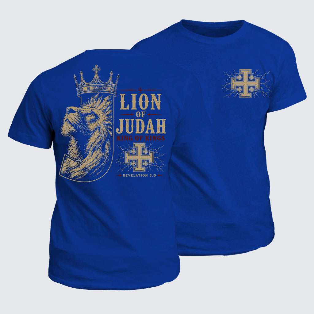Classic Cotton Tee -  Lion of Judah