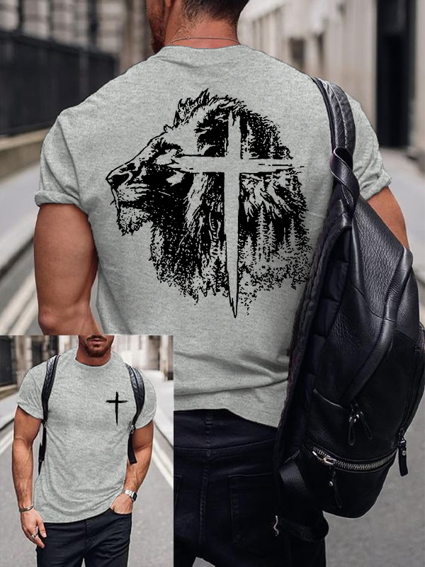 Stand Firm Cross Christian Cotton T-Shirt