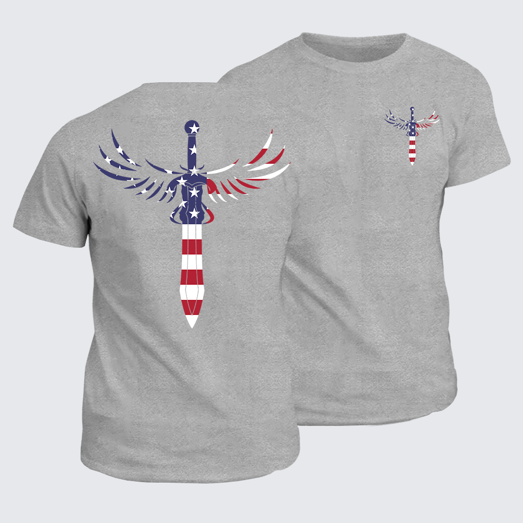 One Nation Under God Jesus God Christian Cotton T-Shirt