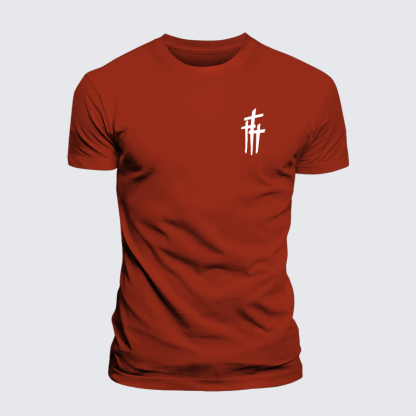 Faith Printed Jesus God Christian Premium Mercerized Cotton Tee