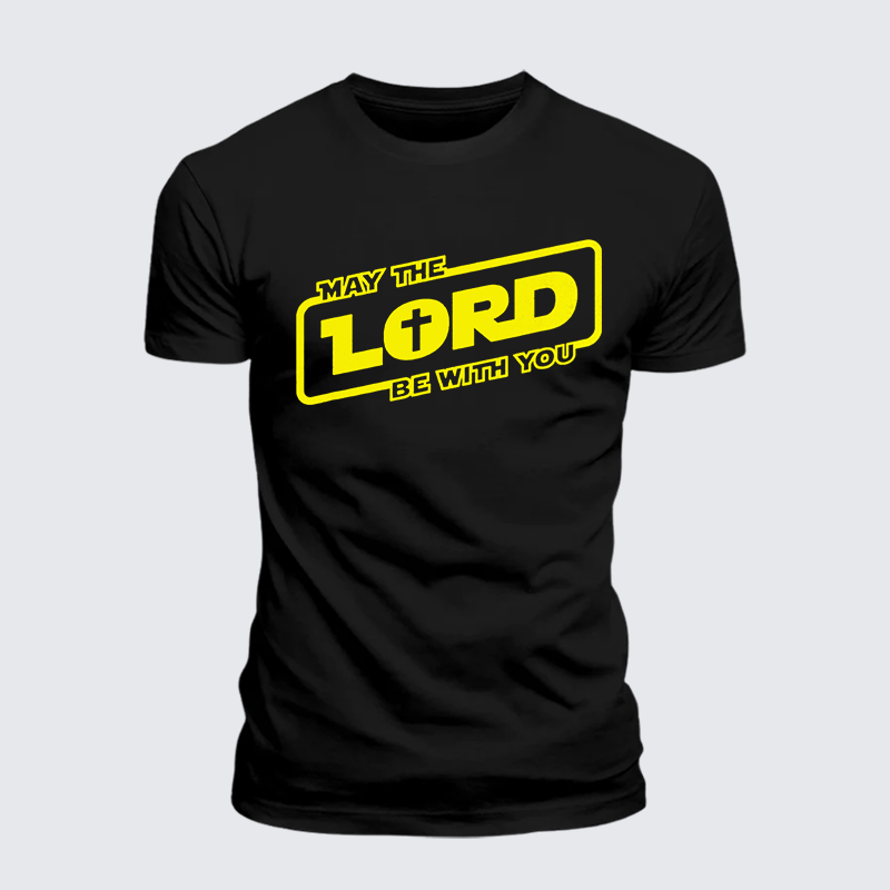 Man Of God Husband Dad Jesus God Christian Cotton T-Shirt