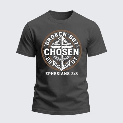 Heavyweight Cotton Tee - Broken But Chosen