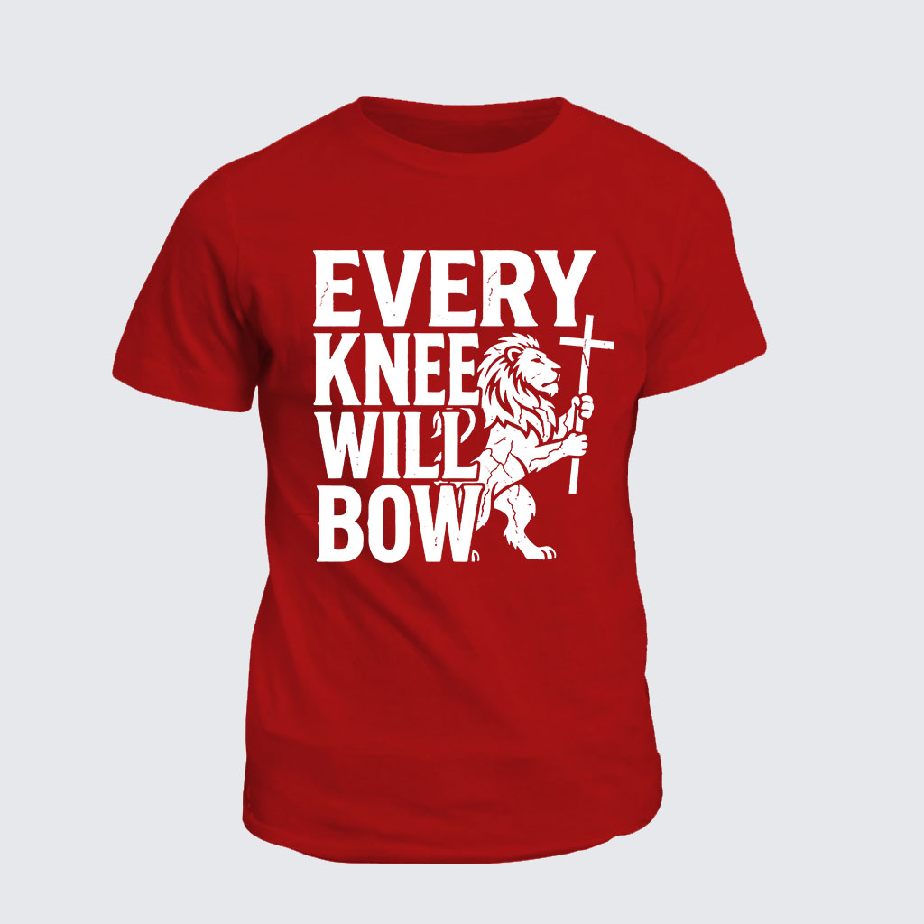 Classic Cotton Tee -  Every Knee Will Bow