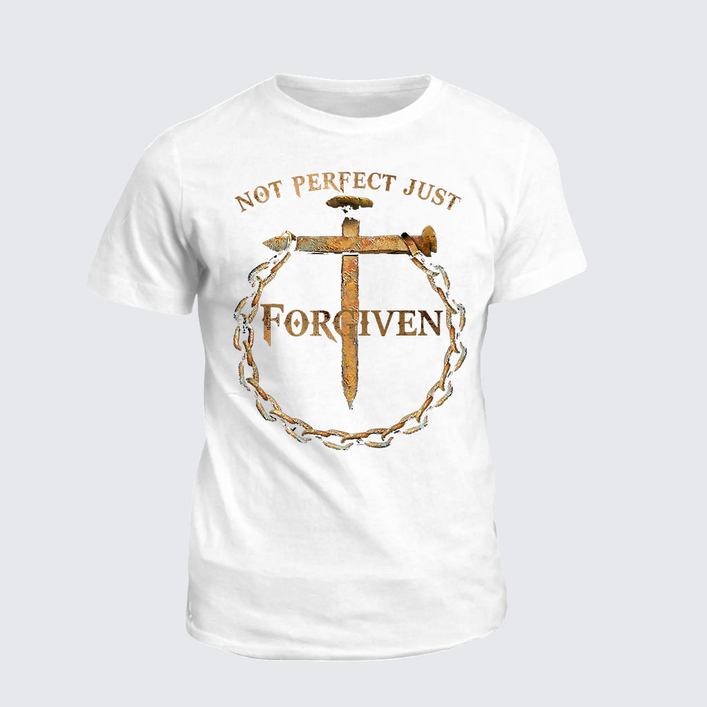 Not Perfect Just Forgiven Cotton T-Shirt