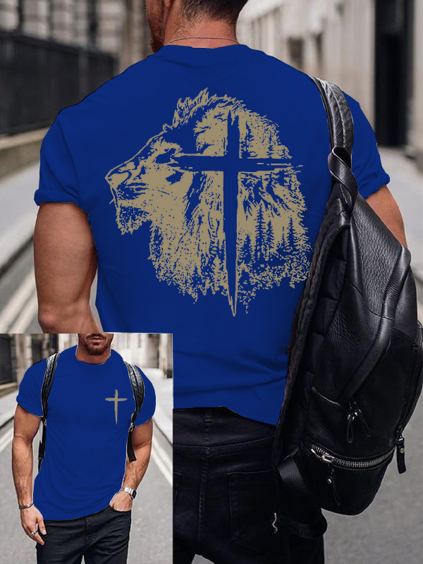 Stand Firm Cross Christian Cotton T-Shirt