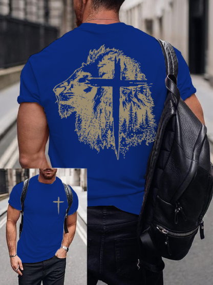 Stand Firm Cross Christian Cotton T-Shirt