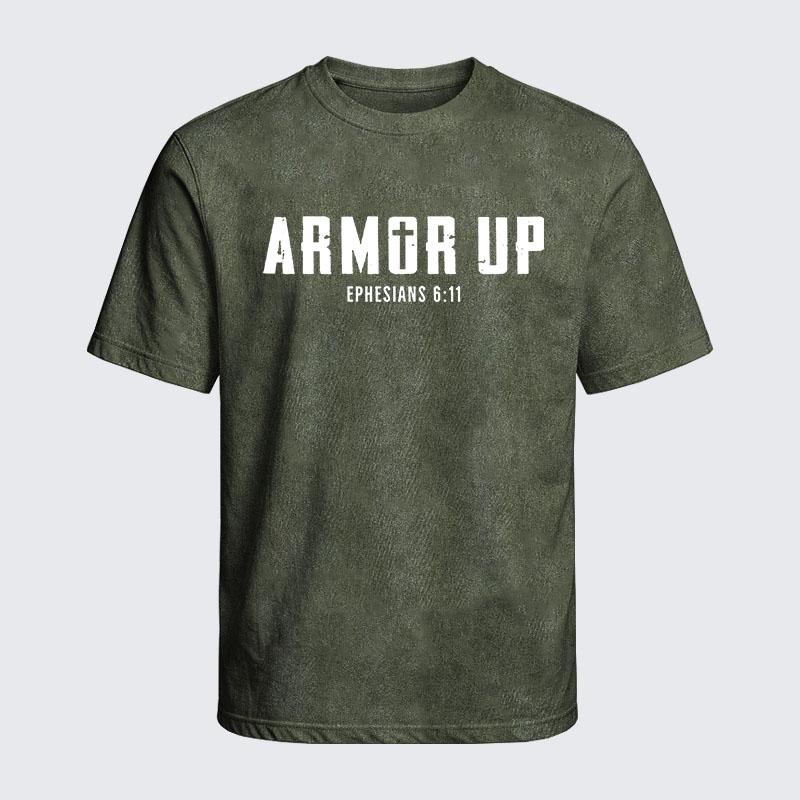 Washed T-Shirt - Armor Up