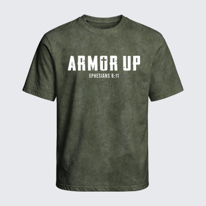 Washed T-Shirt - Armor Up