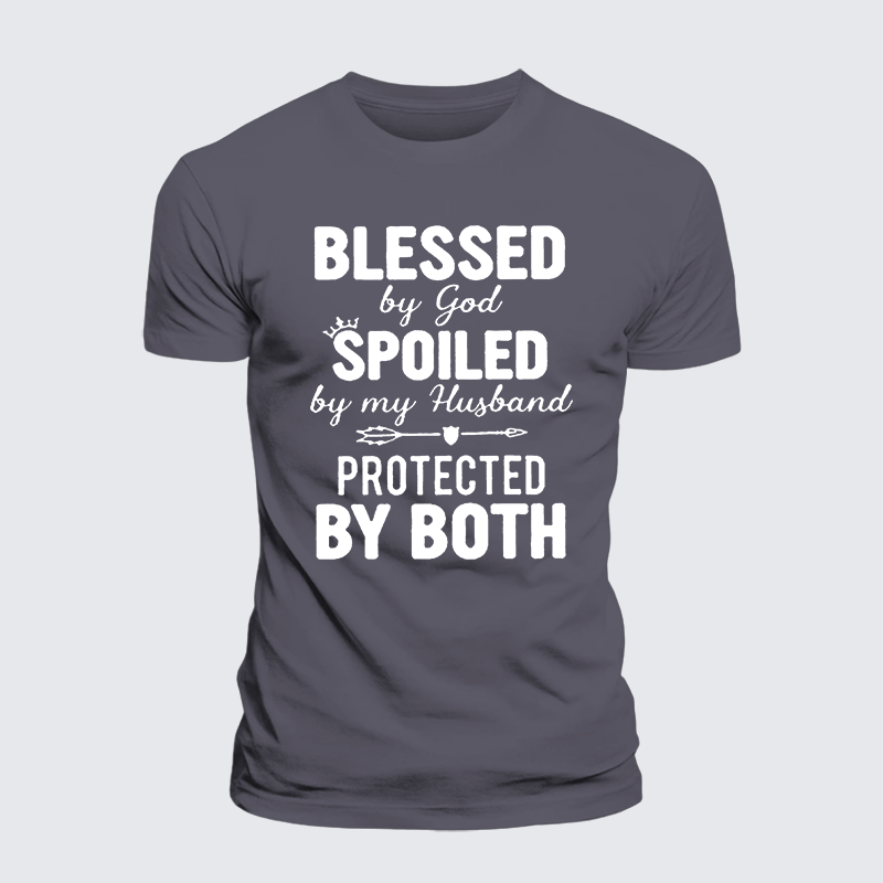 God Bless Jesus God Christian Premium Mercerized Cotton Tee