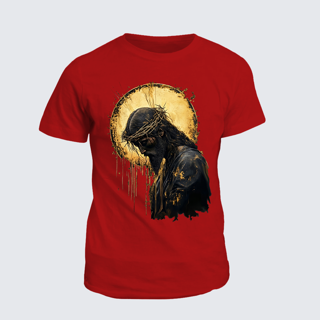 Lamb's Redemption Jesus God Christian Cotton T-Shirt