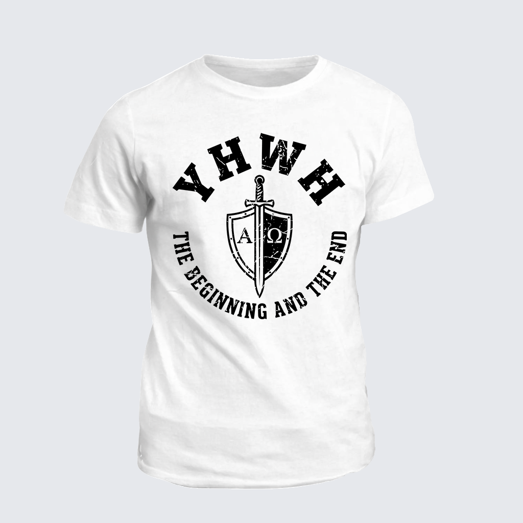 YHWH Jesus God Christian Cotton T-Shirt