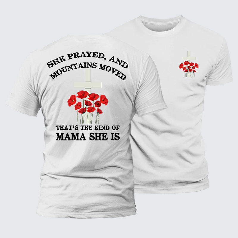Man Of God Husband Dad Jesus God Christian Cotton T-Shirt
