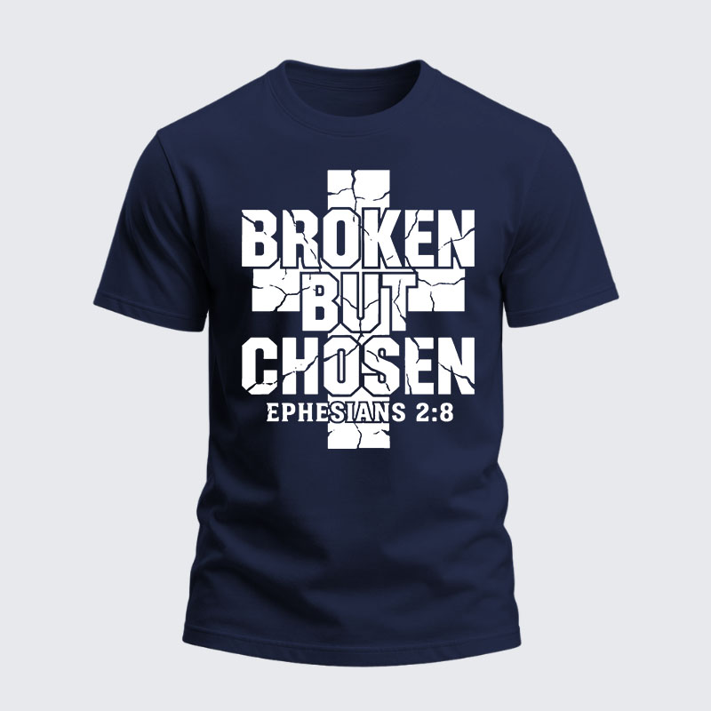 Heavyweight Cotton Tee - Broken But Chosen