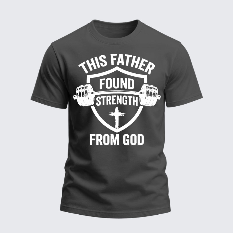 Heavyweight Cotton Tee - Strength In God
