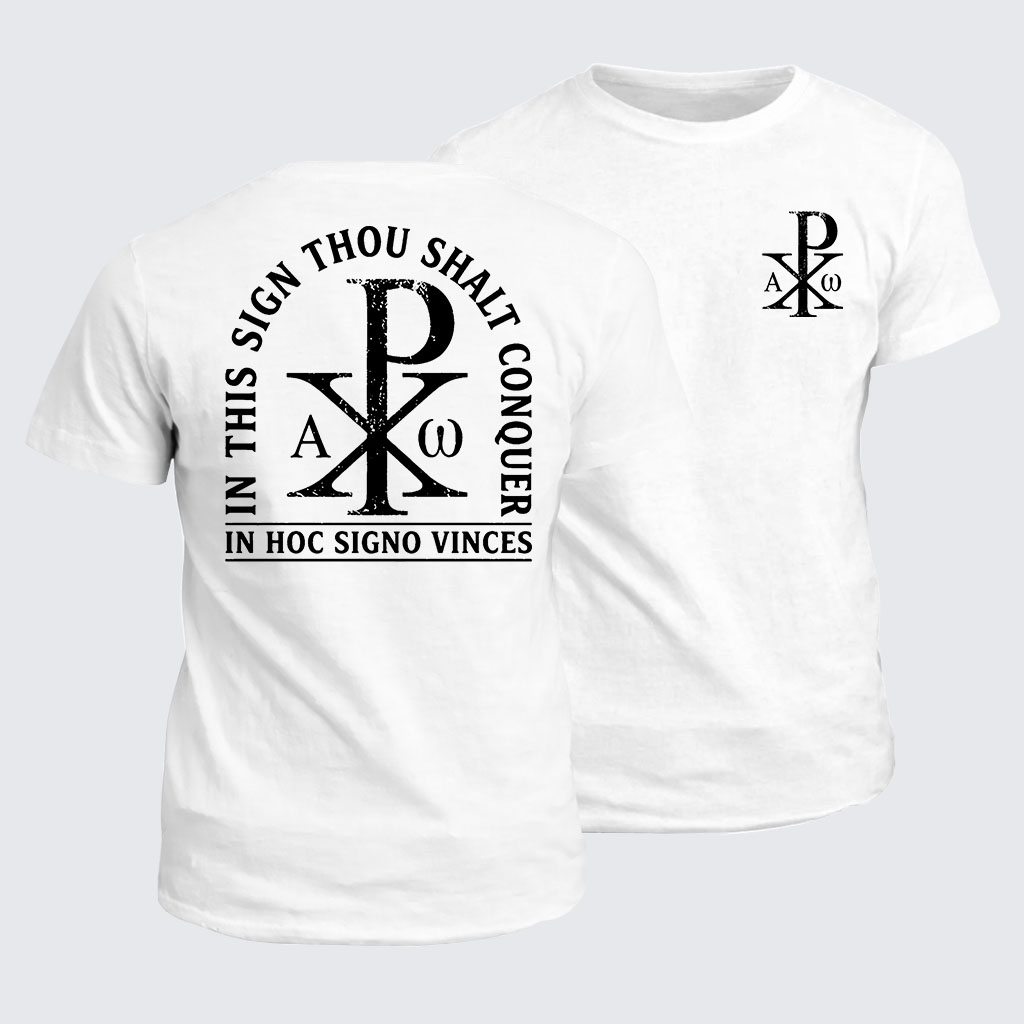 Classic Cotton Tee -  In Hoc Signo Vinces