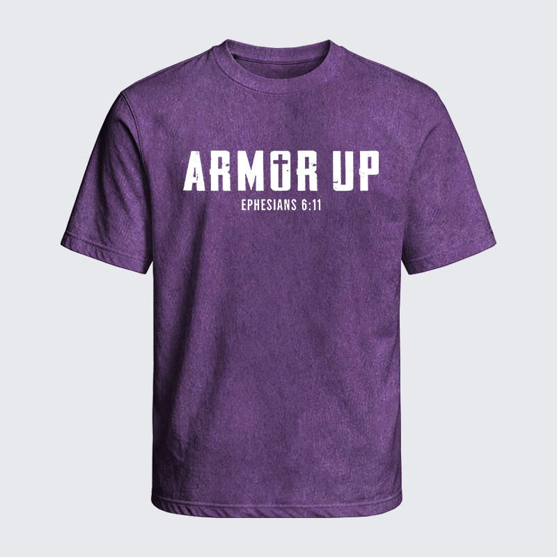 Washed T-Shirt - Armor Up