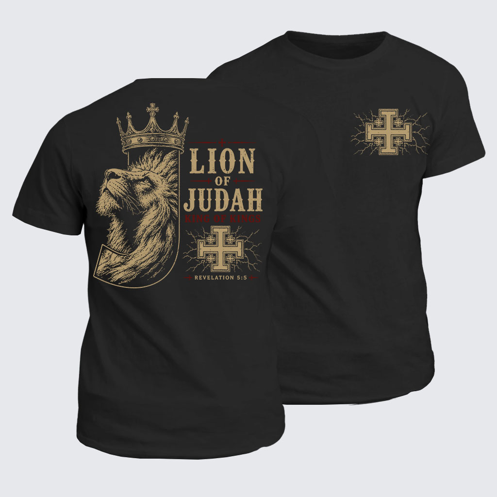 Classic Cotton Tee -  Lion of Judah