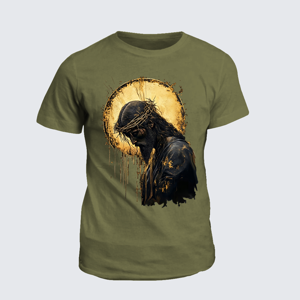 Lamb's Redemption Jesus God Christian Cotton T-Shirt