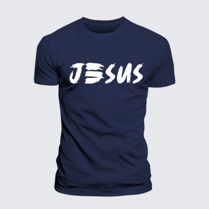 Jesus God Christian Premium Mercerized Cotton Tee