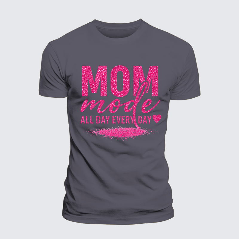 Mom Mode Jesus God Christian Premium Mercerized Cotton Tee