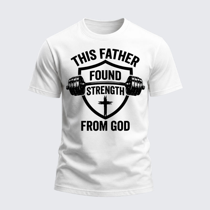 Heavyweight Cotton Tee - Strength In God