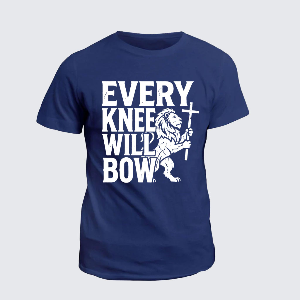 Classic Cotton Tee -  Every Knee Will Bow