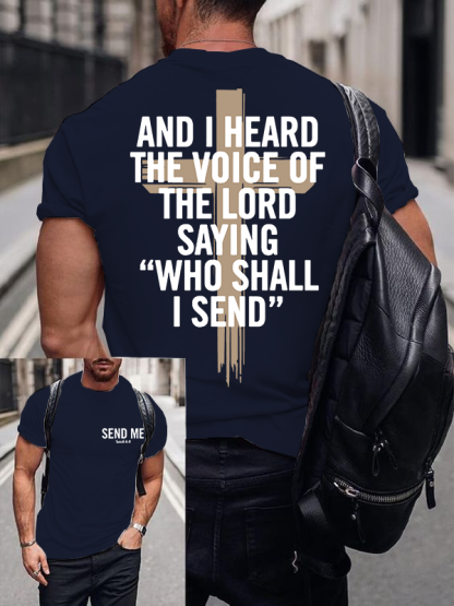 Send Me Jesus God Christian Cotton T-Shirt