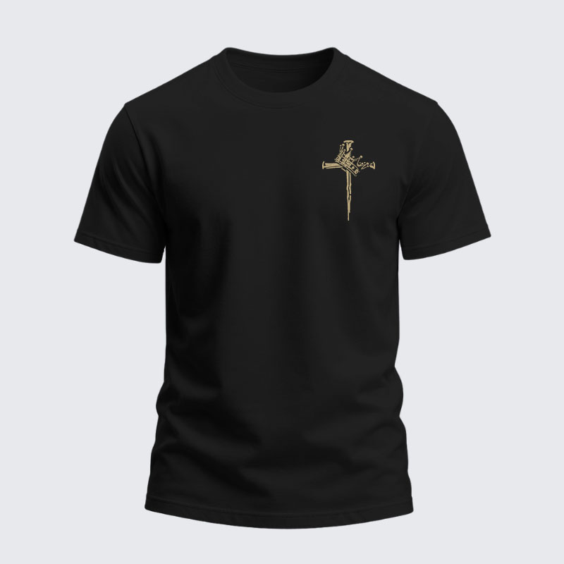 Heavyweight Cotton Tee -Cross Crown