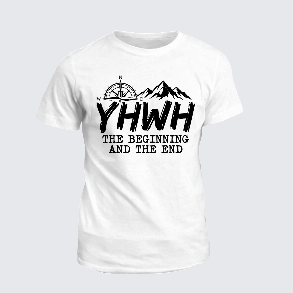 YHWH Jesus God Christian Cotton T-Shirt