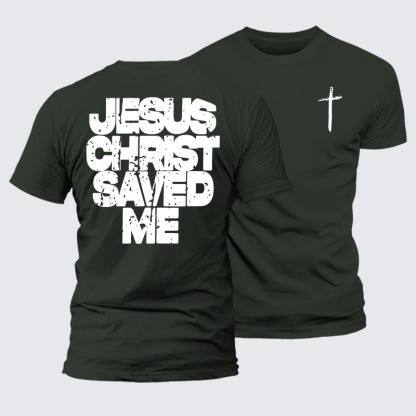 Jesus Christ Jesus God Christian Premium Mercerized Cotton Tee