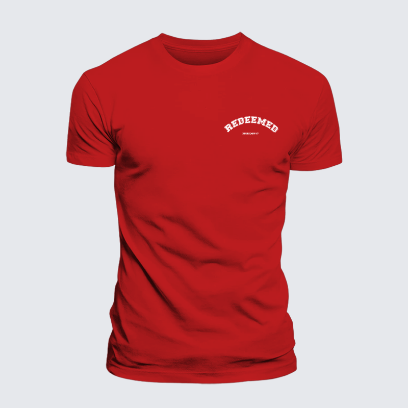 Man Of God Husband Dad Jesus God Christian Cotton T-Shirt