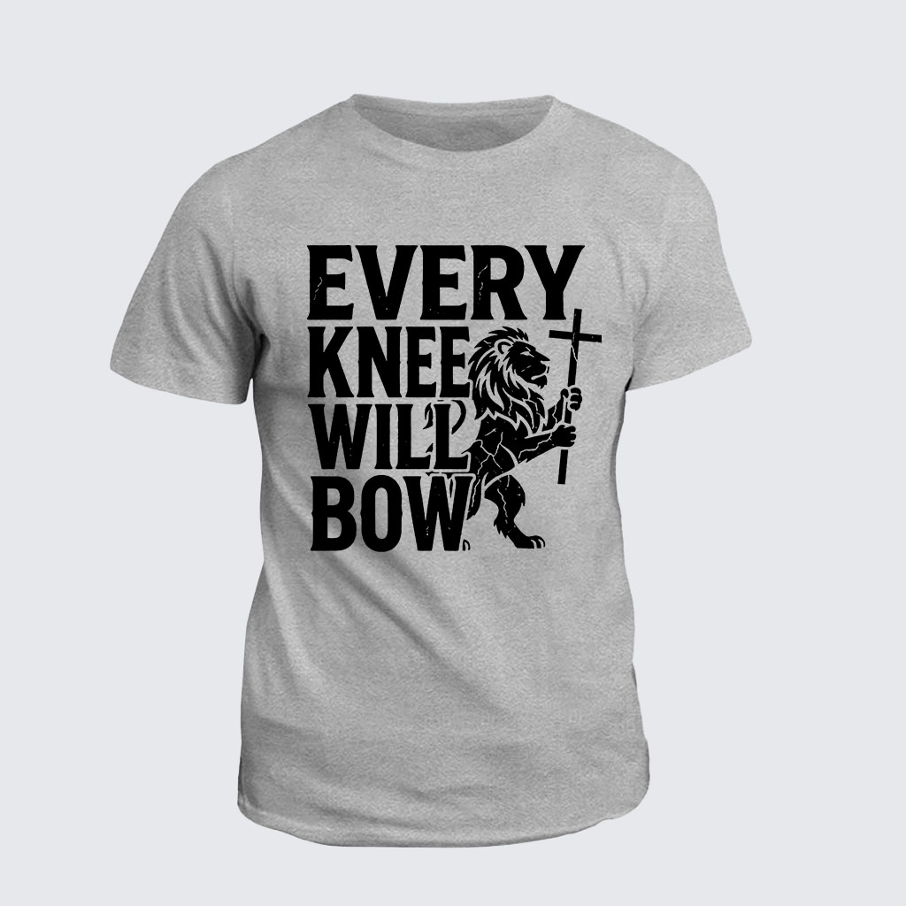 Classic Cotton Tee -  Every Knee Will Bow