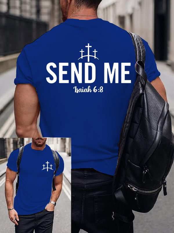 Send Me Jesus God Christian Cotton T-Shirt