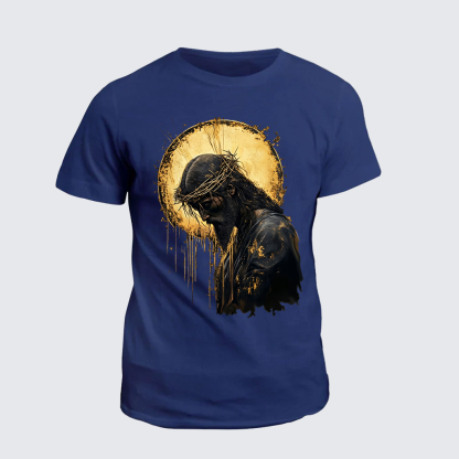Lamb's Redemption Jesus God Christian Cotton T-Shirt