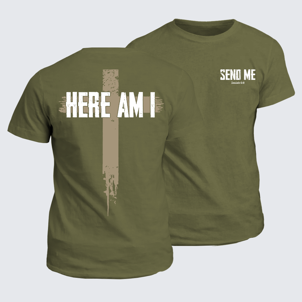 Send Me Jesus God Christian Cotton T-Shirt