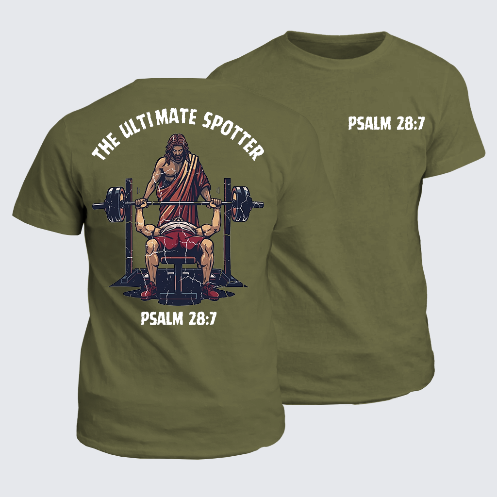 The Ultimate Spotter Jesus God Christian Cotton T-Shirt