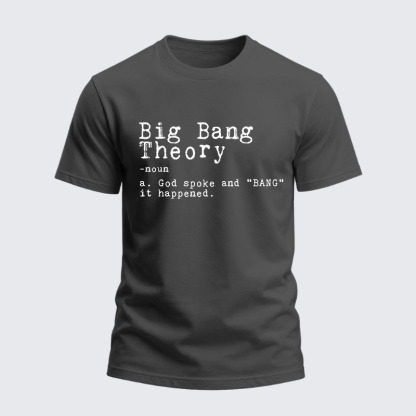 Heavyweight Cotton Tee - Big Bang Theory