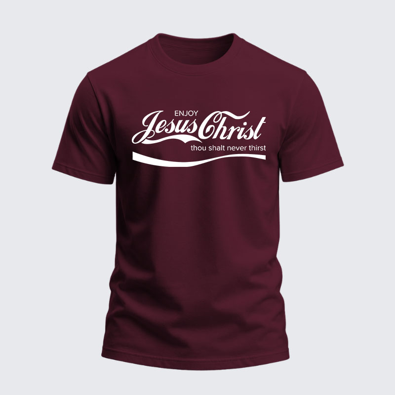Heavyweight Cotton Tee - Enjoy Jesus