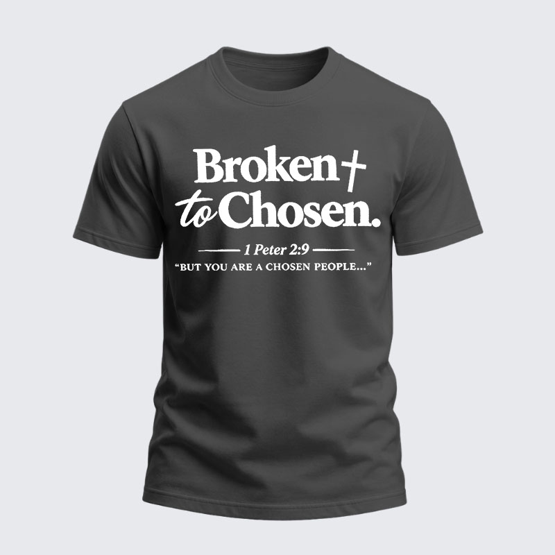 [Copy]Heavyweight Cotton Tee - Broken But Chosen