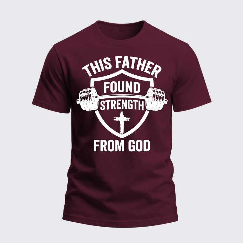Heavyweight Cotton Tee - Strength In God