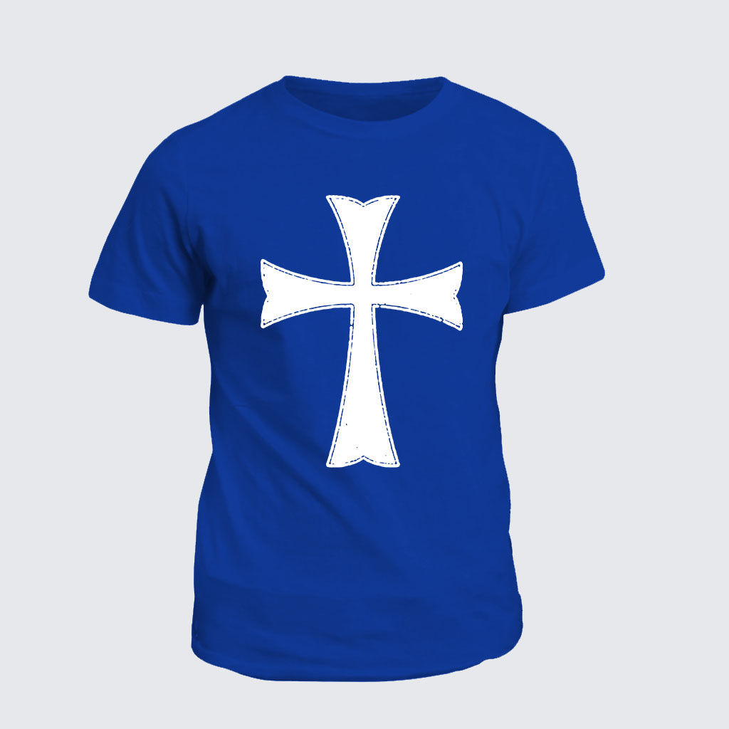 Classic Cotton Tee - Knights Templar Crusader Cross