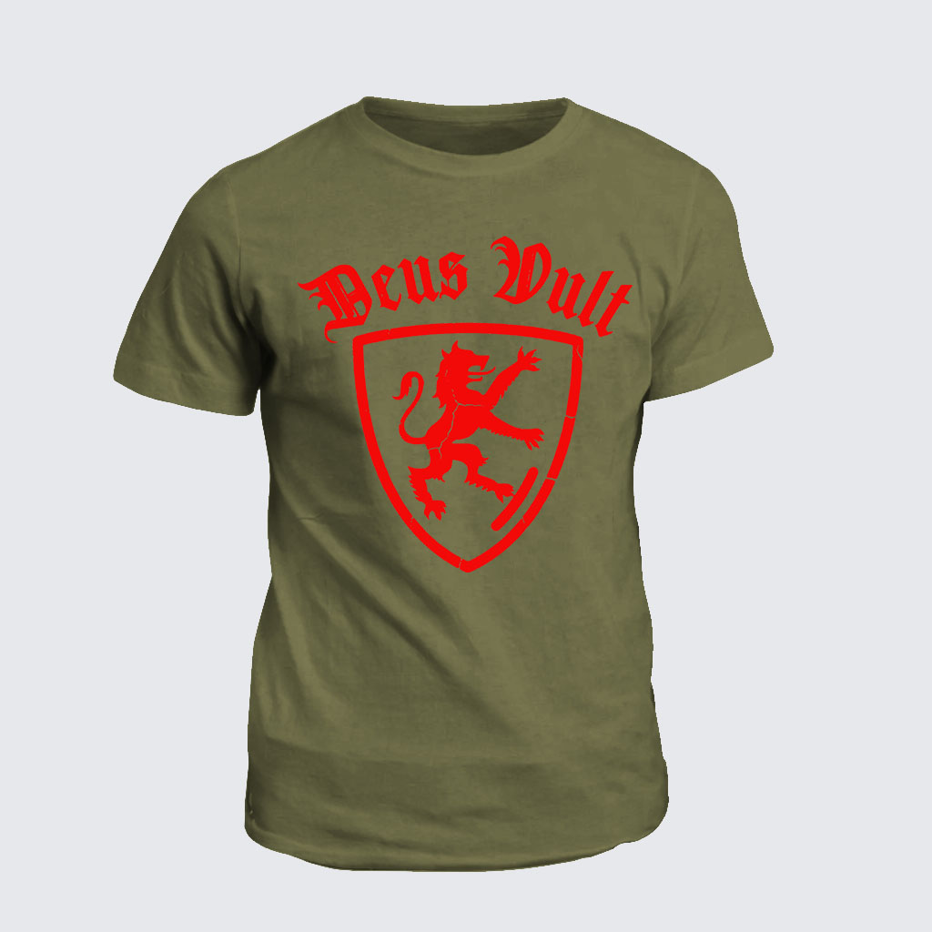 Classic Cotton Tee -  Deus Vult
