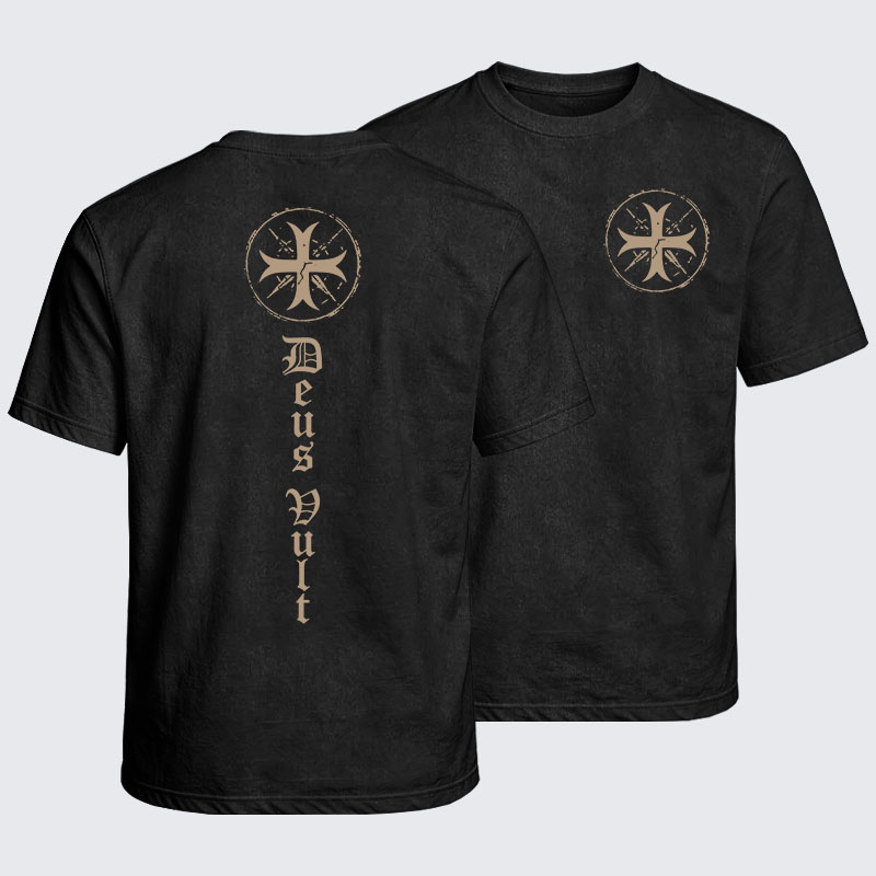 Washed T-Shirt - Deus Vult