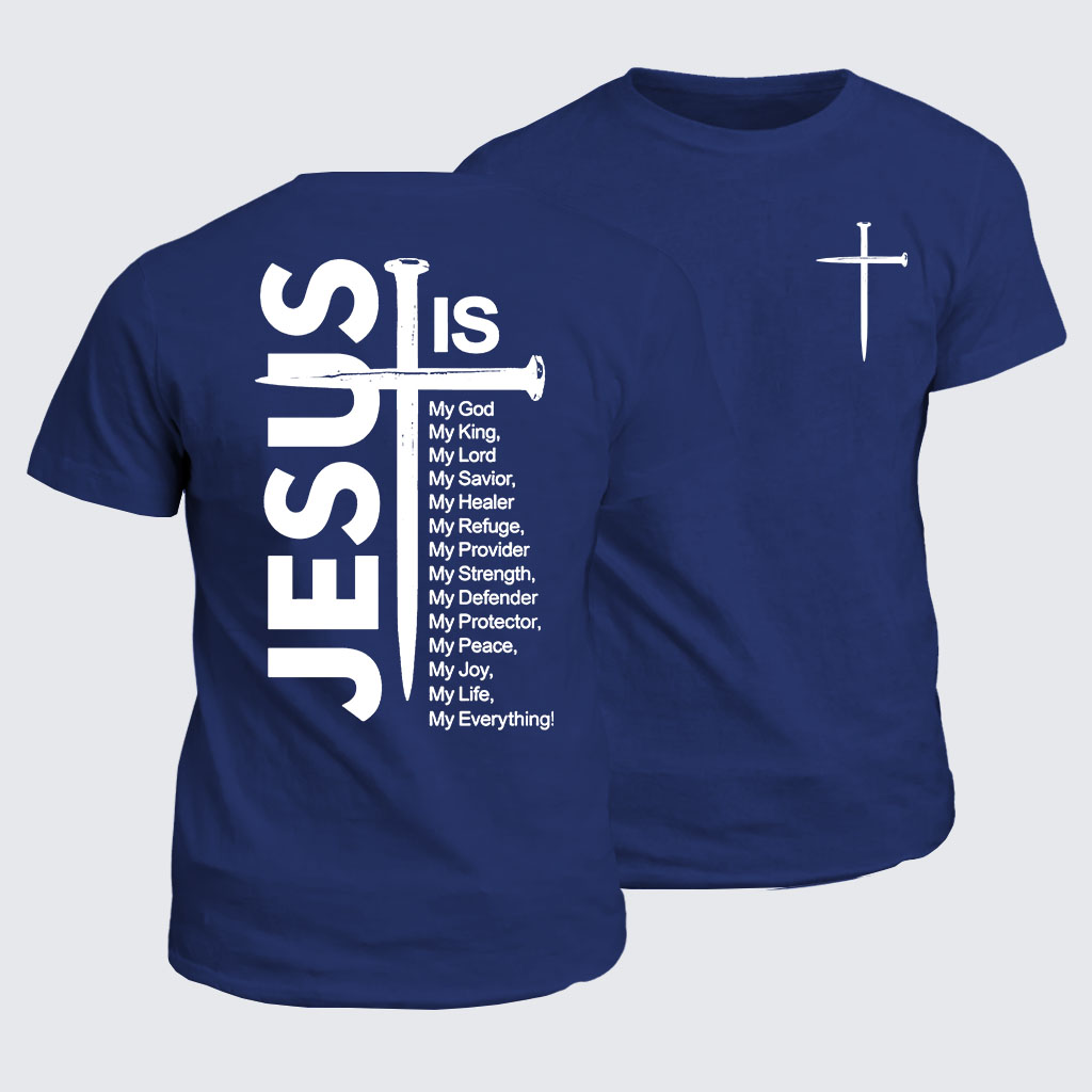 Classic Cotton Tee -  Jesus and The Cross