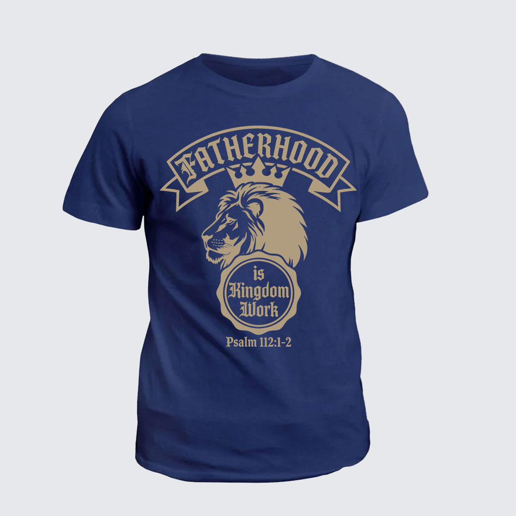 Fatherhood Jesus God Christian Cotton T-Shirt